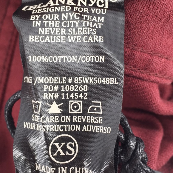 Blank NYC Rattled Up Snake Denim Jacket XS - Picture 11 of 12